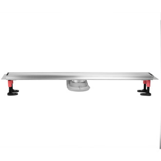 REA Odtokový žlab Neox Superflow, broušený nikl 90 REA-G2708