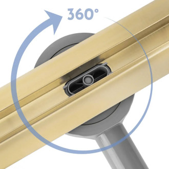 REA Odtokový žlab Neox Slim Pro, zlatá 60 REA-G2717