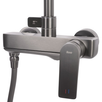 REA Avalon sprchový set, Titanium REA-P2401