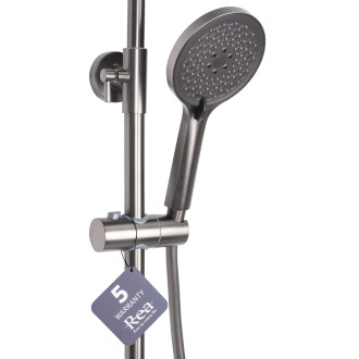 REA Avalon sprchový set, Titanium REA-P2401