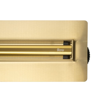 REA Odtokový žlab Neox Slim Pro, zlatá 80 REA-G2719