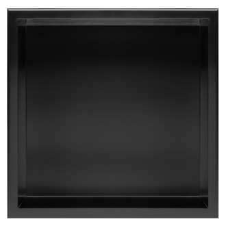 REA Zápustná police pro vestavbu 30x30cm, černá matná  REA-05603