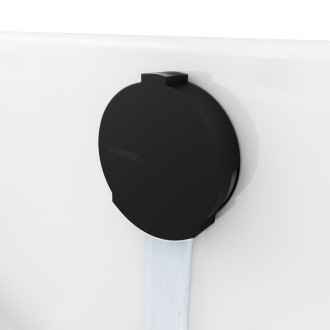 Vanová souprava s napouštěním, bovden, délka 800mm, zátka 72mm, černá mat 71853.21 53676