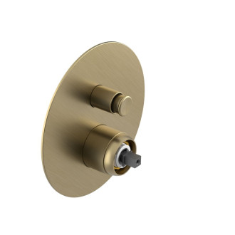 ULTRAMIX tělo podomítkové sprchové baterie, 2 výstupy, zlato mat UT042G-1 57458 UT042G-1