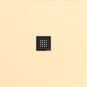 FLEXIA vanička z litého mramoru s možností úpravy rozměru, 90x90cm, béžová mat 57477