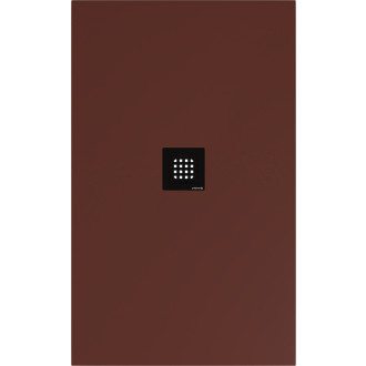 FLEXIA vanička z litého mramoru s možností úpravy rozměru, 130x80cm, hnědá mat 57499