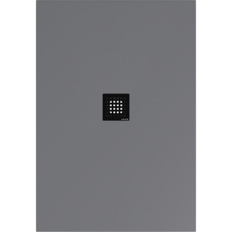 FLEXIA vanička z litého mramoru s možností úpravy rozměru, 130x90cm, šedá mat 57503