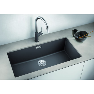 Blanco SUBLINE 800-U dřez pod desku černá granit 526 005