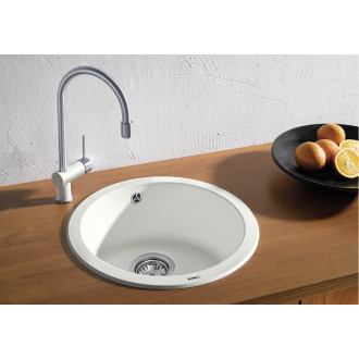 Blanco RONDO Silgranit bílá soft