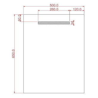 Zrcadlo s LED osvětlením LINEA NEW I