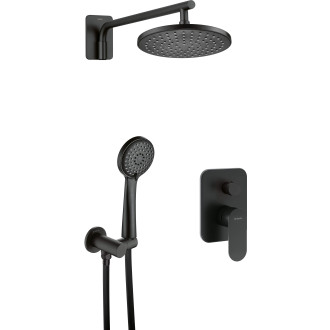 Deante ALPINIA BIS podomítkový sprchový set, nero NAC_N9ER