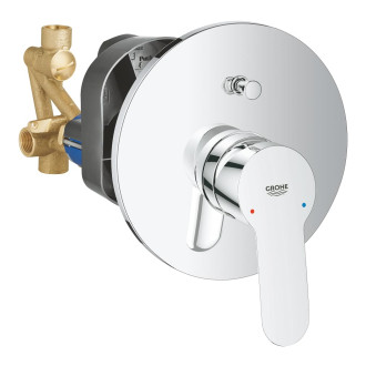 Vanová baterie Grohe Edge včetně podomítkového tělesa chrom 29079000