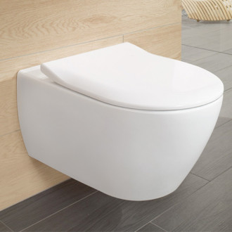 WC prkénko Villeroy & Boch Architectura duroplast bílá 9M70S101