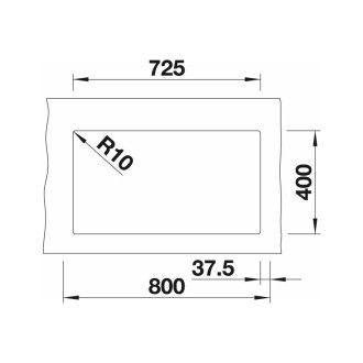 Blanco SUBLINE 350/350-U, dřez pod desku, bez odtokové sady bílá soft silgranit 527828