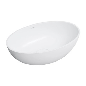 Omnires SHELL umyvadlo M+, 50 x 32 cm, matná bílá SHELL500UNBM