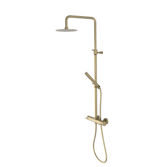 ULTRAMIX sprchový sloup s pákovou baterií, zlato mat UT139G