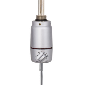 Topná tyč s termostatem 230V/600W 360 mm chrom mat (šedá) RADPST362