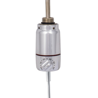 Topná tyč s termostatem 230V/1200W 460 mm chrom lesk RADPST463