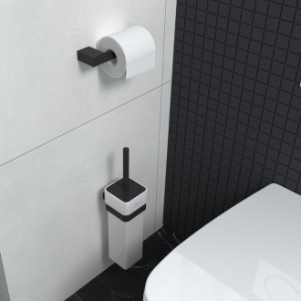 Nimco Kibo černá Ki-14094K-90 Toaletni WC kartáč