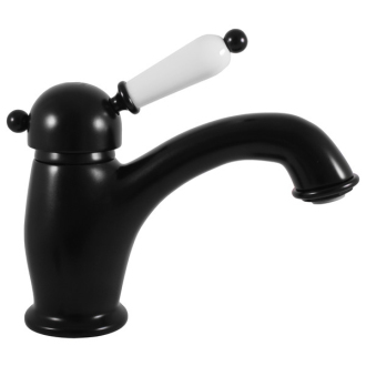 RAV SLEZÁK LABE Baterie umyvadlová stojánková - výška 153 mm - černá matná L526.0CMAT