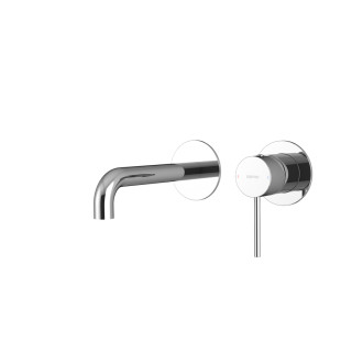 ULTRASAN podomítková dvouprvková umyvadlová baterie, hubice 20cm, chrom UT018V