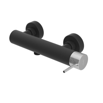 ULTRASAN nástěnná sprchová baterie, černá mat/chrom UT011VBC