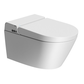 WCLEAN závěsné WC Swirlflush s integrovaným elektronickým bidetem, bílá dual-mat