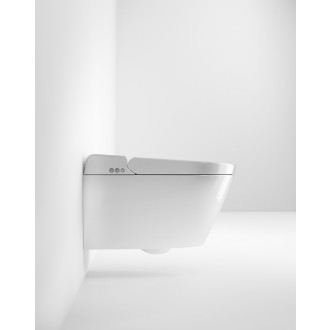 WCLEAN závěsné WC Swirlflush s integrovaným elektronickým bidetem, bílá dual-mat