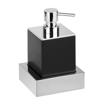X-STEEL dávkovač mýdla na postavení 200ml, černá XS104B 59329
