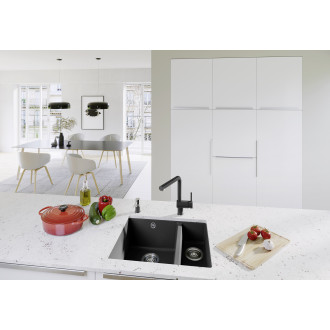 Blanco Rotan 340/160 U Silgranit bílá soft, bez táhla, dřez vlevo