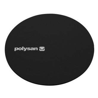 MIRAI kruhová krytka sifonu, černá mat 59461