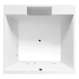 CAME FALLS hydromasážní vana, 175x175x50cm, Attraction Hydro, chrom 59607