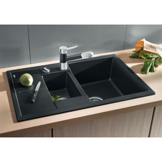 Blanco METRA 6 S Compact Silgranit bílá soft oboustranné provedení s excentrem