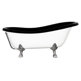 BESCO vana volně stojící OTYLIA, 1700 × 770 mm, bílá barva, sanitární kompozit VANMER170B