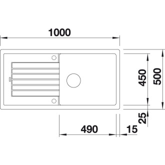 Blanco ZIA XL 6 S Silgranit bílá soft oboustranné provedení