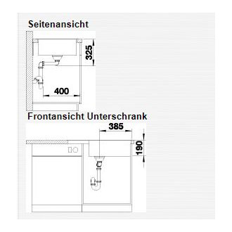 Blanco ZIA XL 6 S Compact silgranit šedá vulkan oboustranné provedení