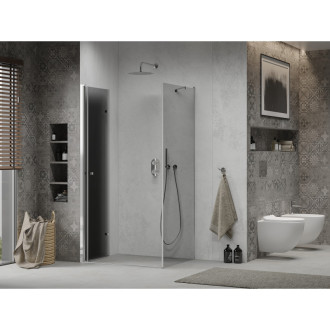 Mexen Lima skládací sprchový kout 80 x 120 cm, grafit, chrom - 856-080-120-01-40