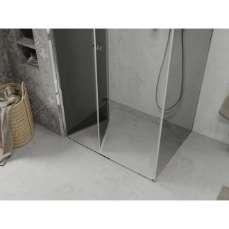 Mexen Lima skládací sprchový kout 80 x 120 cm, grafit, chrom - 856-080-120-01-40