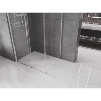 Mexen Velar výsuvná sprchová kabina 120 x 70 cm, transparentní, chrom - 871-120-070-01-01