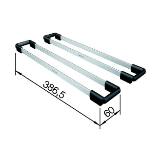 Blanco ETAGON 700-U bez odtokové sady dřez pod desku, černá silgranit 527762