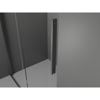 Mexen Velar sprchový kout 120x85 cm, průhledná, šedá kartáčovaná 871-120-085-01-66