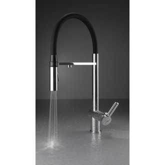 Deante Magnetic dřezová baterie s flex výtokem, sprcha a připojení filtru, chrom BRM_075M