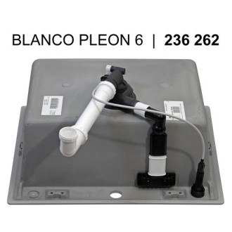 Blanco PLEON 6 InFino Silgranit šedá vulkán  s excentrem