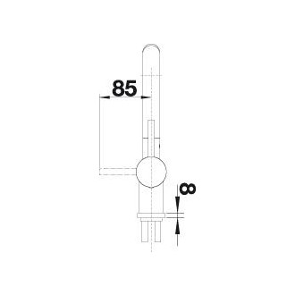 Blanco LINUS-S Nerez PVD Steel