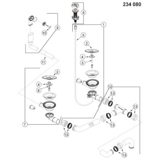 Blanco AXIA III 6S-F dřez do roviny černá granit 525 855