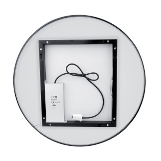 Nimco ZPC 31000RVX-90 ČERNÉ LED zrcadlo pr. 600 se dvěma dotykovými senzory