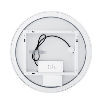 Nimco ZPB 28000RVX-05 Bílé kulaté LED zrcadlo pr. 600 se dvěma dotykovými senzory