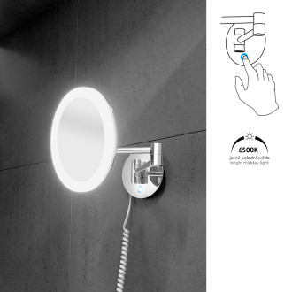 Nimco LED kosmetická zrcátka ZK 20265-26 Kosmetické podsvícené LED zrcátko