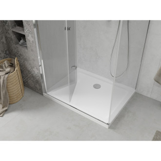 Mexen Lima skládací sprchový kout 100x90, transp., chrom + vanička 856-100-090-01-00-4010