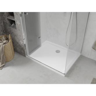 Mexen Lima skládací sprchový kout 110x90, transp., chrom + vanička 856-110-090-01-00-4010